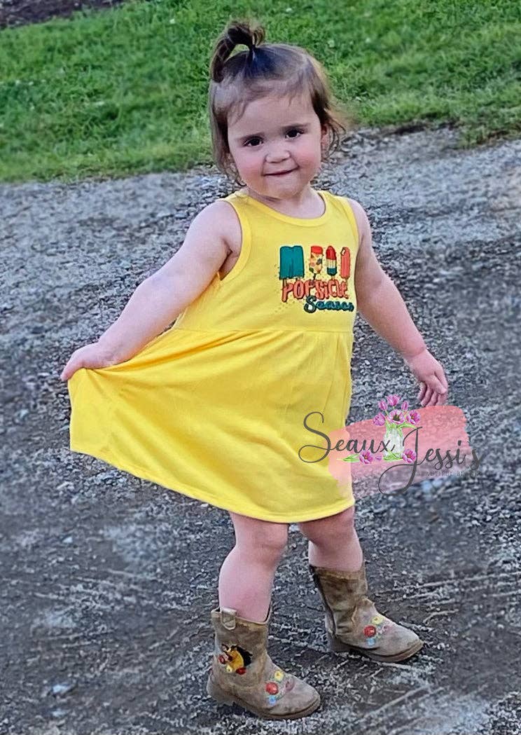 Seaux Jessi – Vestido - Crianças por atacado – Vestidos TANQUE DE SUBLIMAÇÃO 100% POLIÉSTER TODDLER6