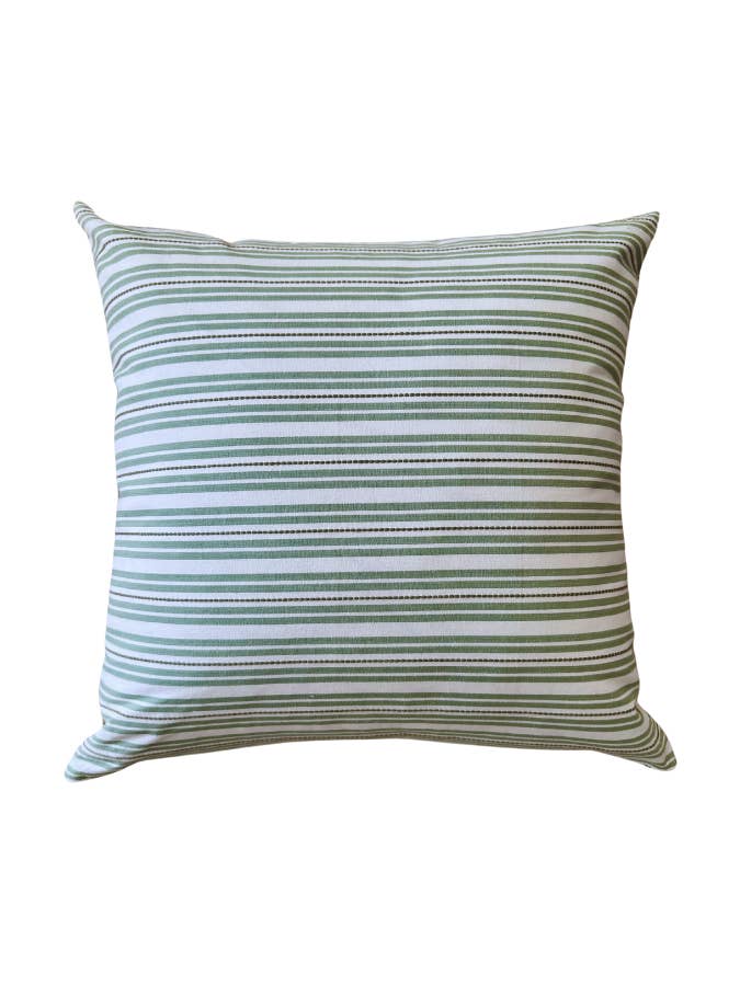 KRAVET EMBROIDERED STRIPE PILLOW for wholesale by Sara Khatib Design