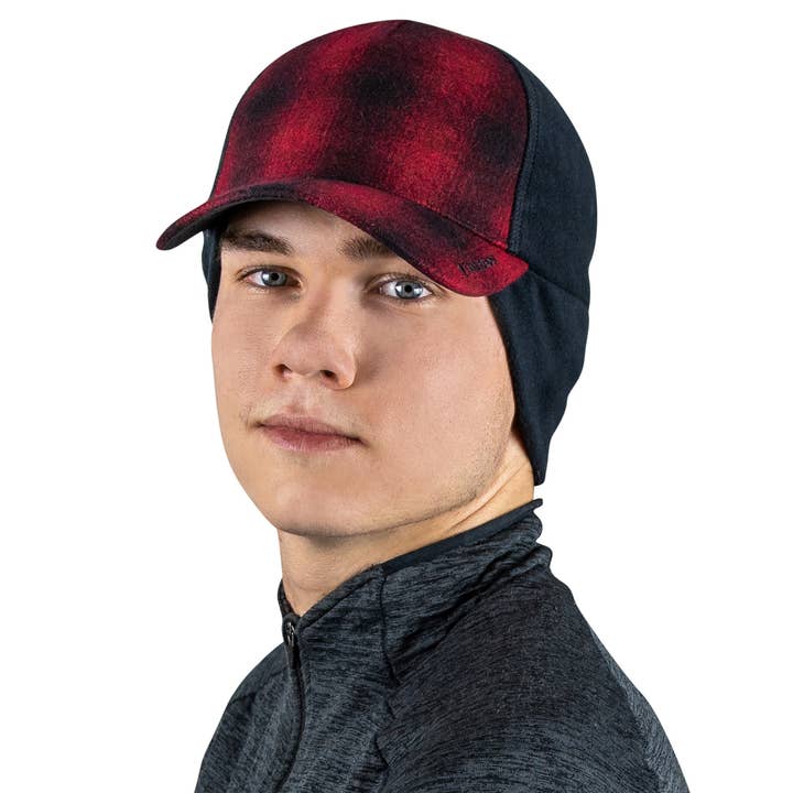 TrailHeads - Vendita all'ingrosso Cappellino da camionista - Uomo - Cappello invernale da uomo - Plaid Winter Trucker