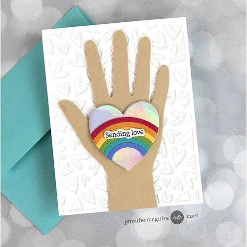 Honey Bee Stamps - Vente Tampon encreur/décoratif - À l'intérieur : Sentiments d'anniversaire - Ensemble de tampons photopolymères 6x66