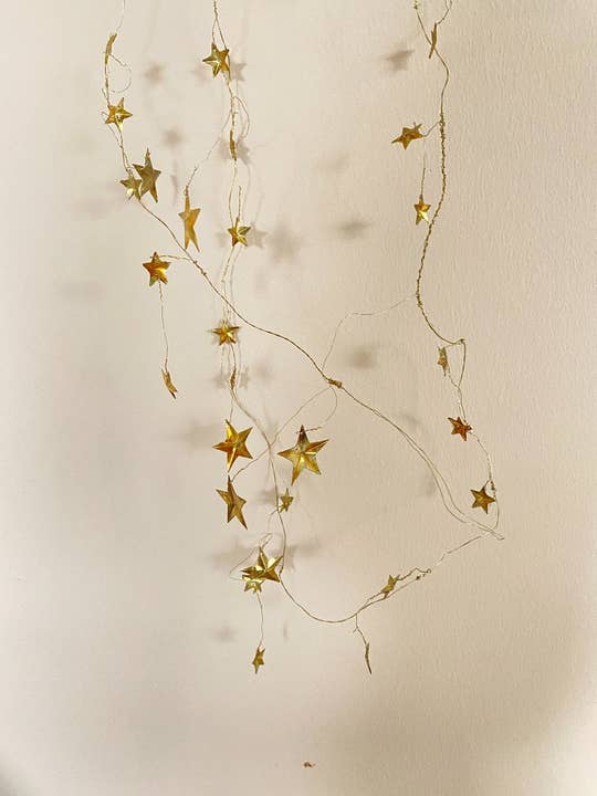 De Weldaad Authentic Interior - Wholesale Decorating Tool - Garland little stars EW-5558