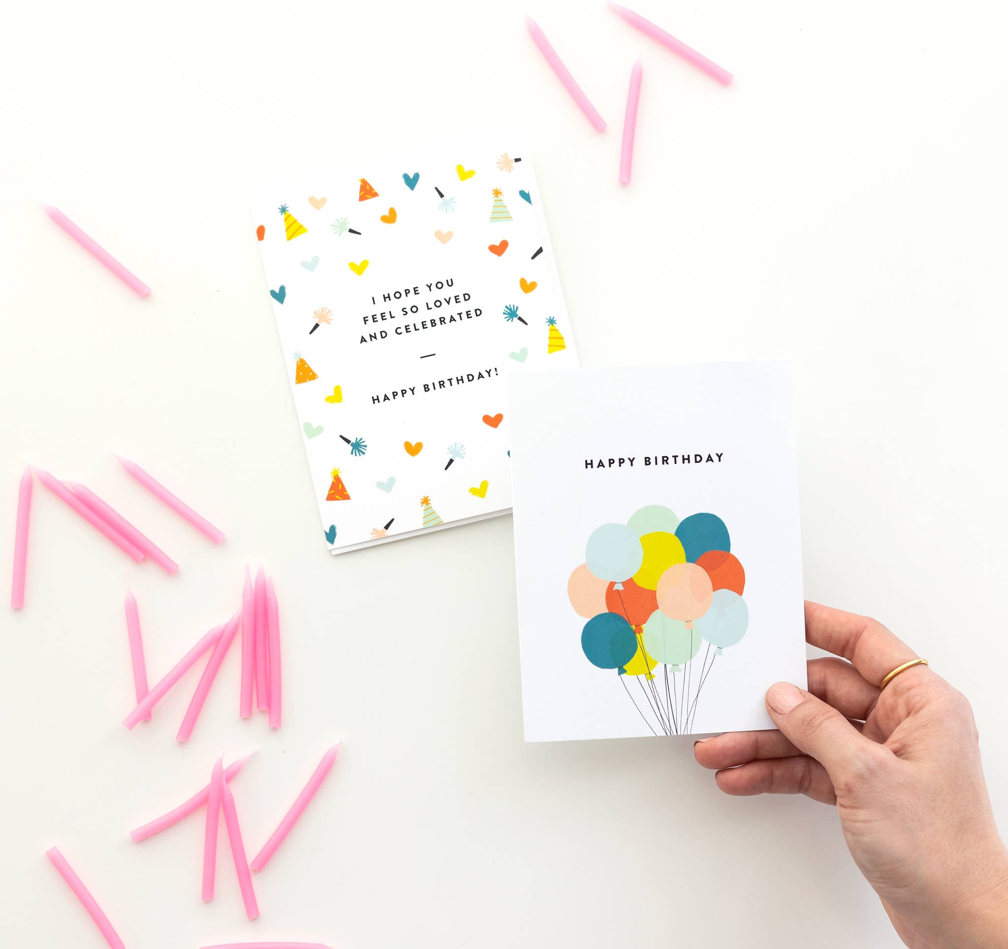 Joy Paper Co. – wholesale Födelsedagskort – Bday Bday Ballonger födelsedagskort1