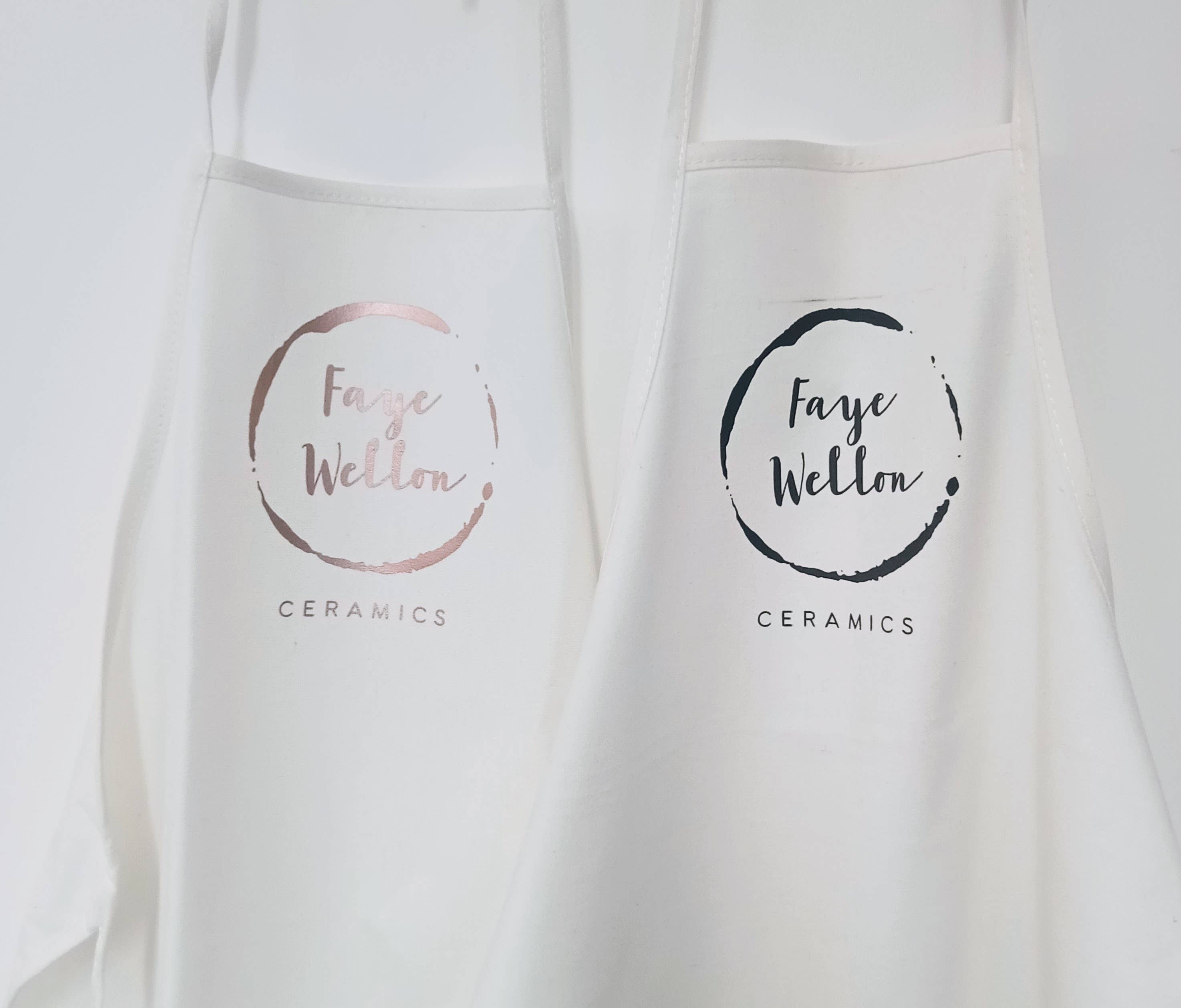 Faye Wellon Ceramics - Wholesale Apron - Pottery Apron - 100% Cotton1