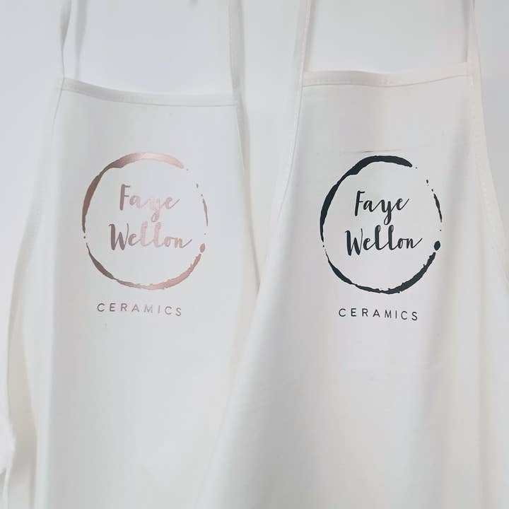 Faye Wellon Ceramics - Wholesale Apron - Pottery Apron - 100% Cotton1