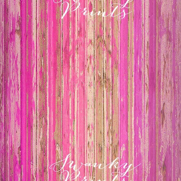 5ft x 10ft Vinyl Backdrop WOOD FLOORDROP Pink Wood / Prop for wholesale by Swanky Prints