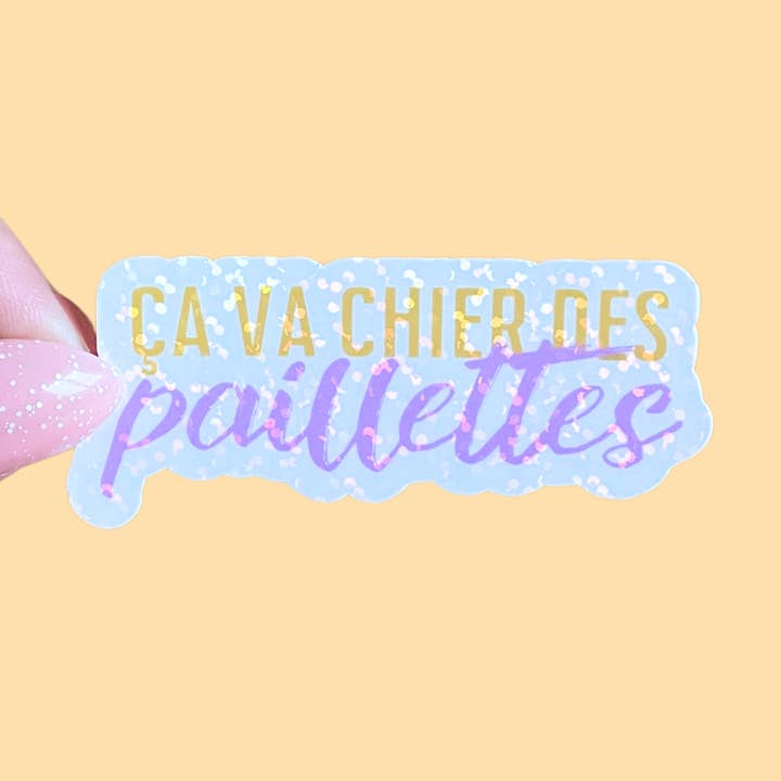 klistermärke - Det kommer att skita ut glitter för wholesale av Atelier Naholi