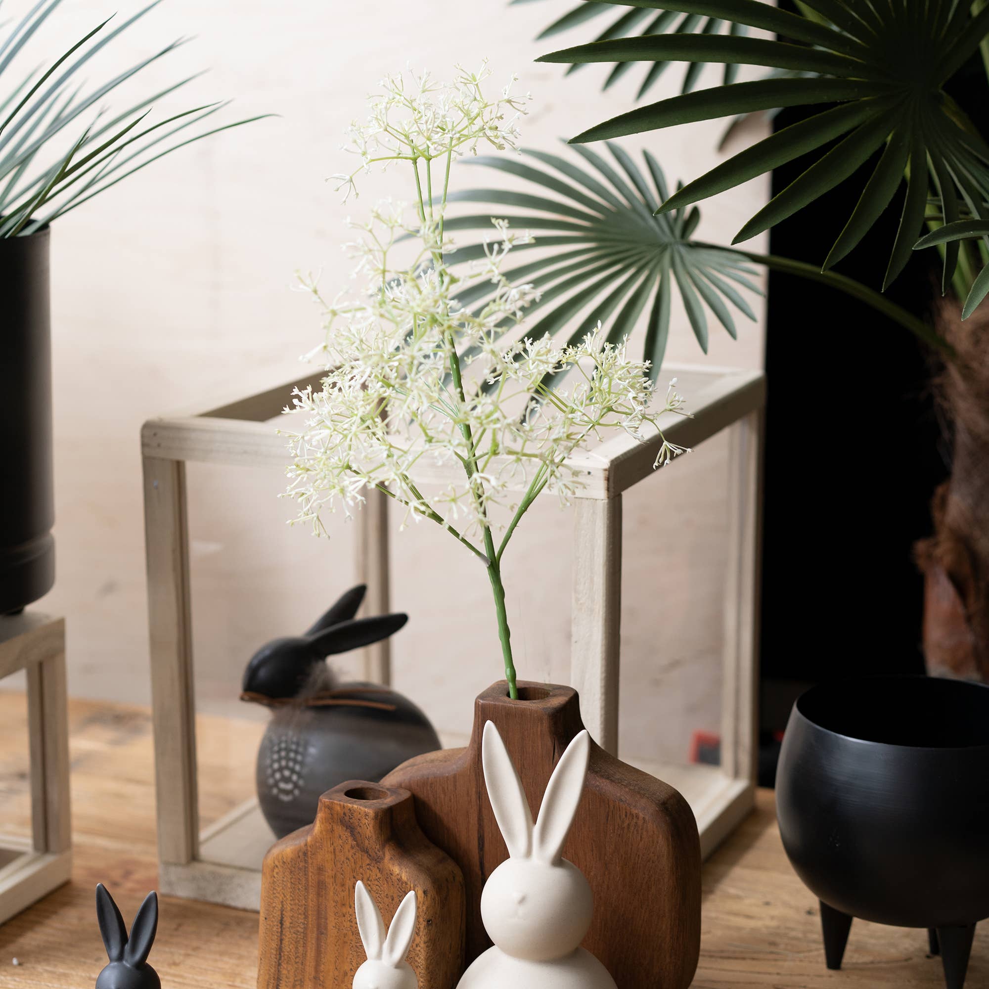 Vosteen - Wholesale Artificial Flowers - Pako potted fern palm, H152cm, green1