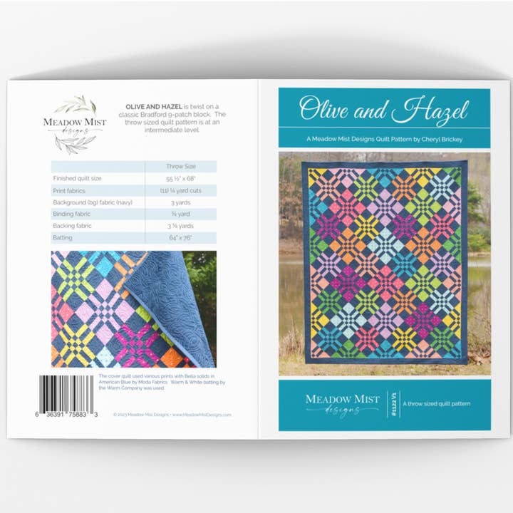 Olive and Hazel - Printed Pattern for wholesale by Meadow Mist Designs
