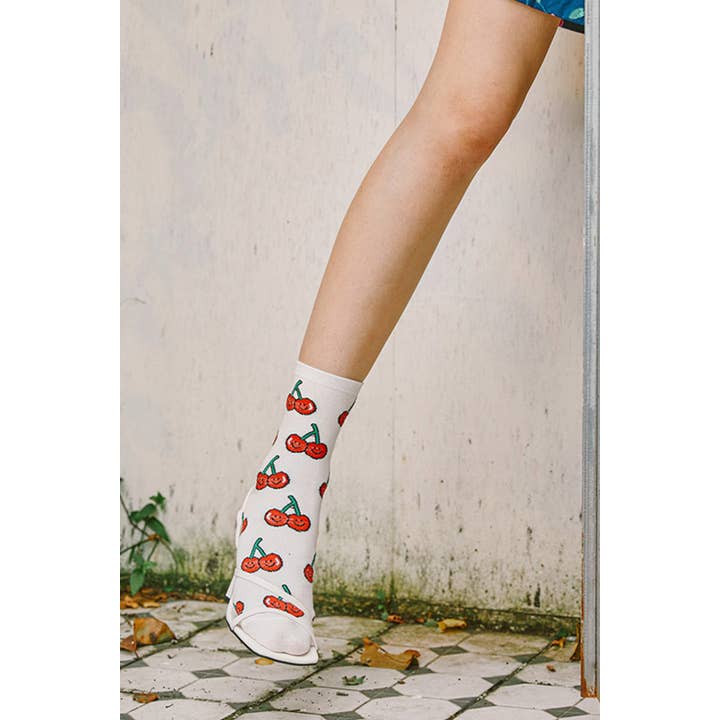 7DAYSSOCKS – Engroshandel Strømper - Dame – Kvinders Crew Pangpara-Pangpang Strømper11