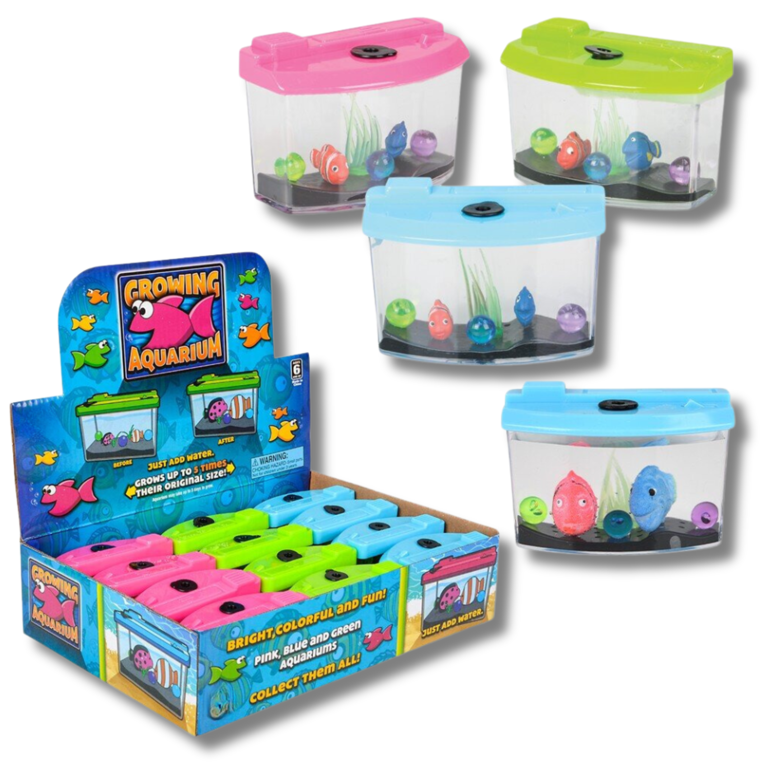 Pagdee Kids Juniors - Wholesale Classic Toy - Kids - Holiday Décor Growing Water Aquarium Themed Kids Toy0