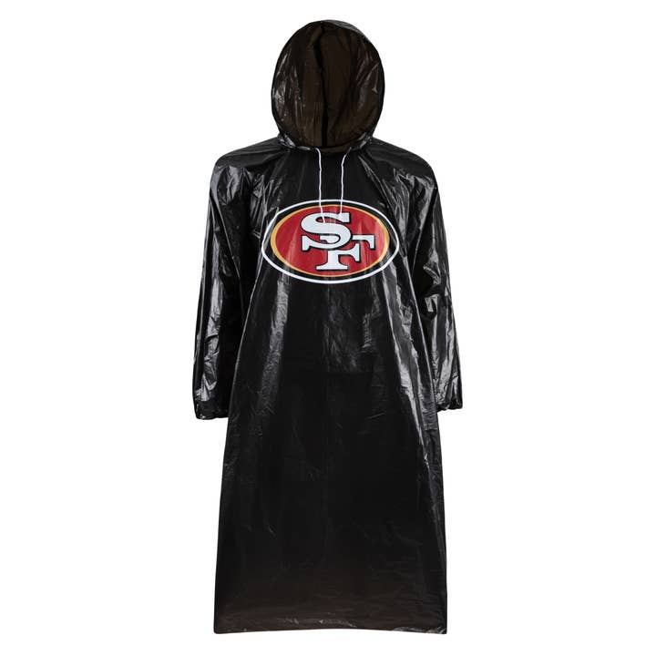 Impact Design - Wholesale Poncho - Unisex - NFL San Francisco 49ers Disposable Poncho