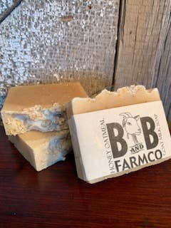 Havermoutmelk & honing geitenmelkzeep voor wholesale door B and B Farmco