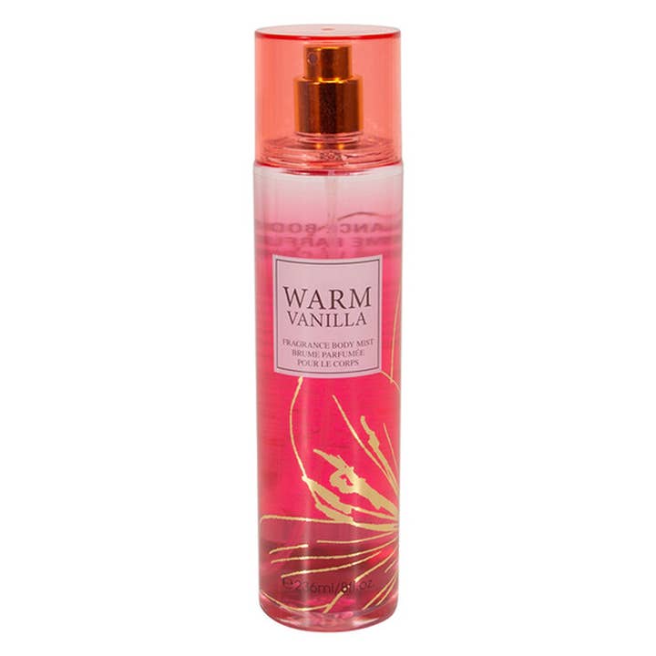 Deluxe Import Trading - Wholesale Perfume/Eau de Toilette - Women's Fragrance Body Mist 8oz WARM VANILLA