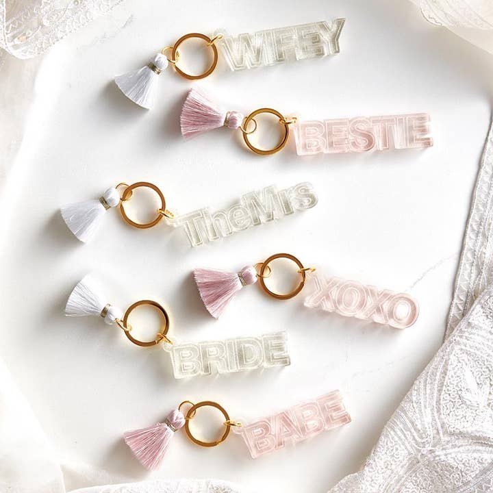 Santa Barbara Design Studio by Creative Brands - Wholesale Keychain - Women's - Acrylic Keychain - Bride1