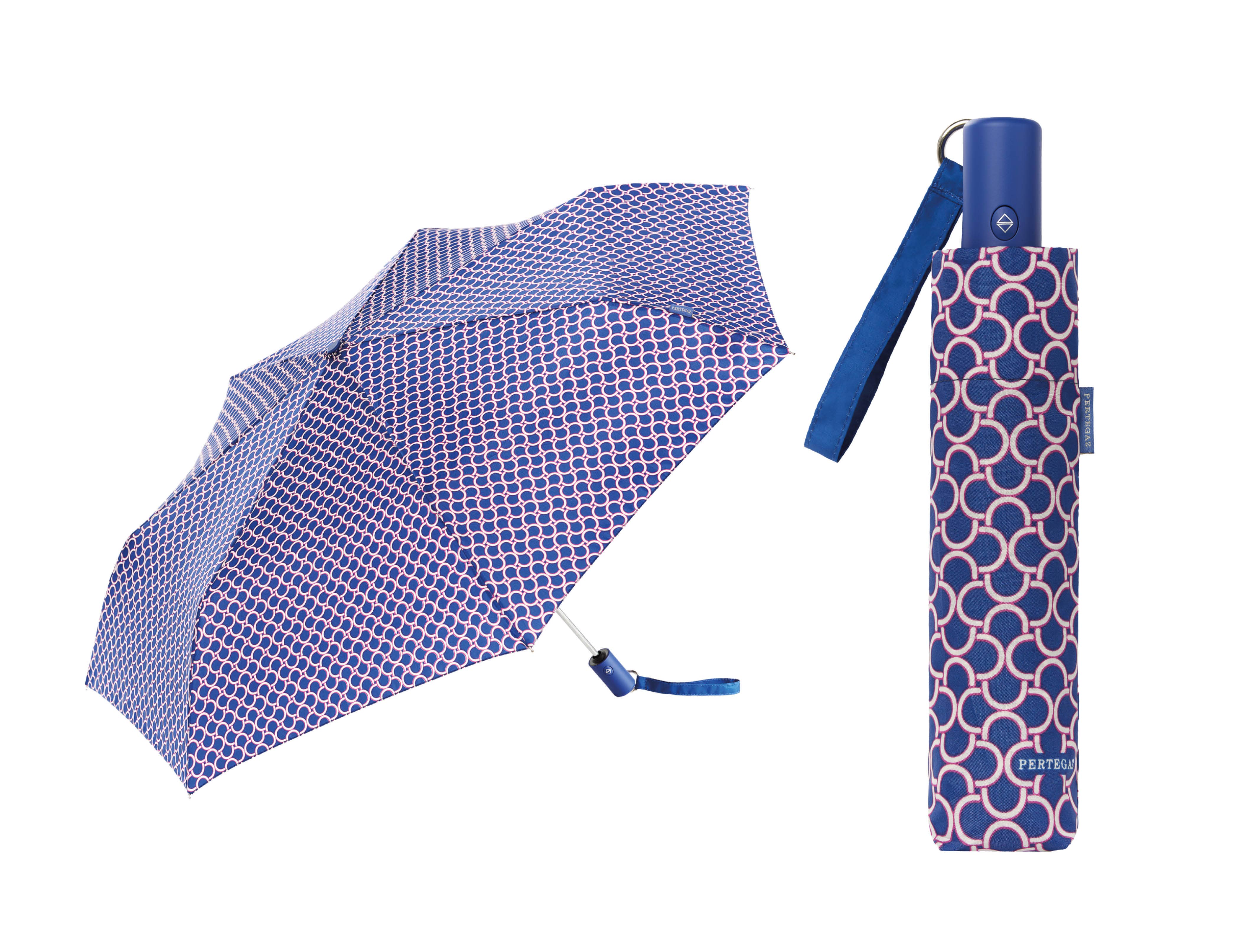 Clima Umbrellas - Wholesale Umbrella - Unisex - Auto "Grid" Folding Umbrella |Windproof |Pertegaz3