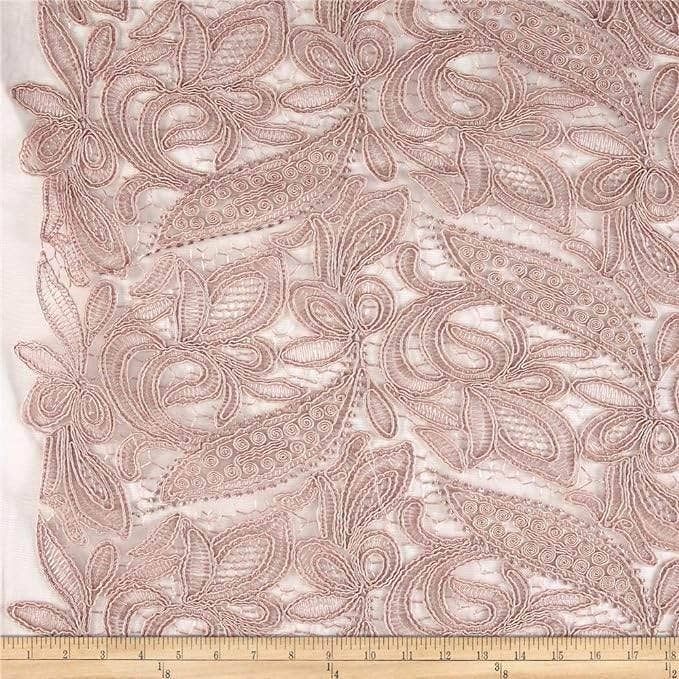 Fabrics Star - Wholesale Fabric - CREATION Glitter Embroidered Mesh Fabric. Lace Netting Material ideal for Sewing, Dresses, Gowns, Dresses, Skirts, Veils, Etc.5