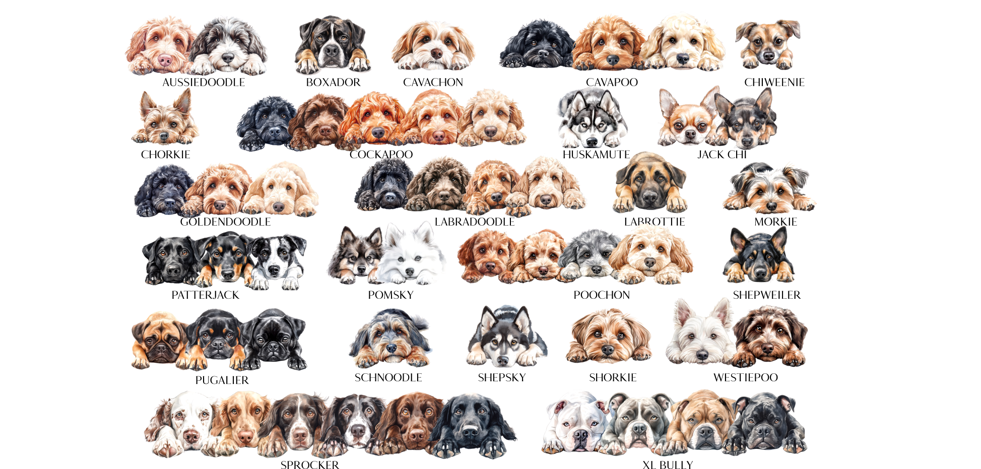 Storms Style – wholesale Tote bag – Unisex – Dog Tote Bag - 308 Designs 1