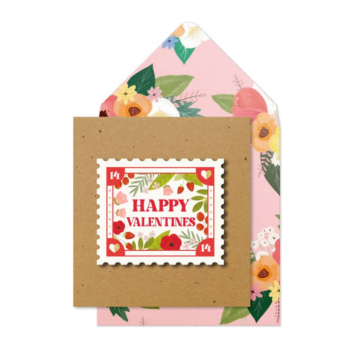 Selo de Dia dos Namorados, Cartão de Saudação Feito à Mão por atacado de Tache