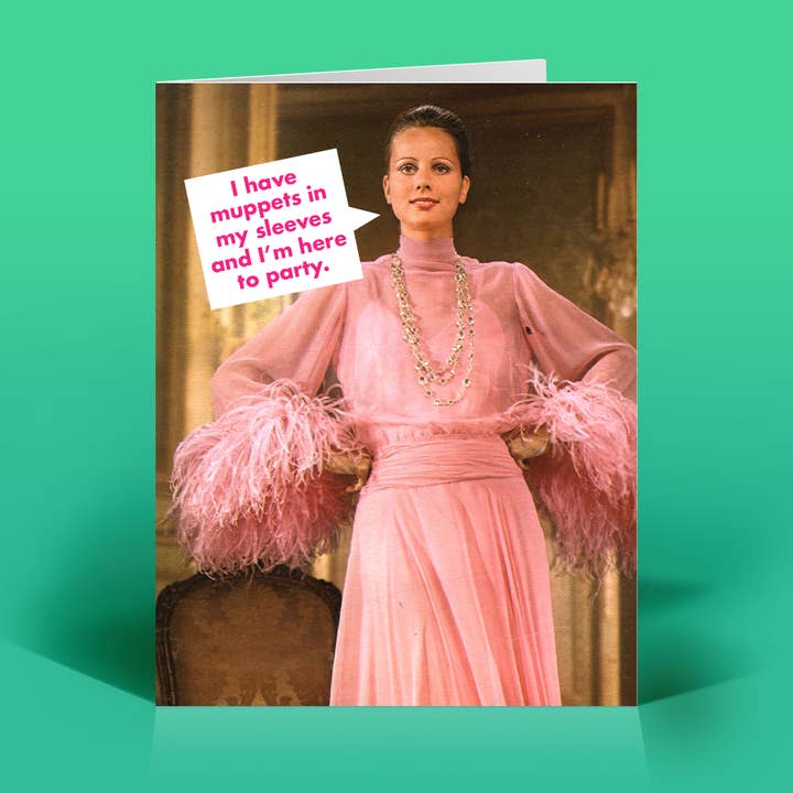 Muppets festkort varje dag för wholesale av The Raccoon Society