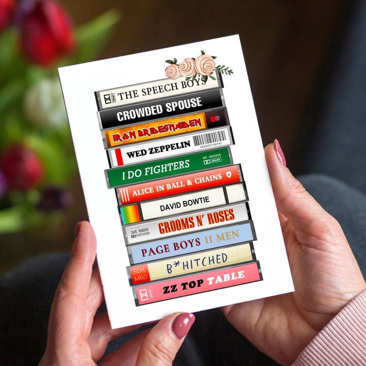 Of Life & Lemons – wholesale Wedding card – Funny Music Themed Wedding Card1