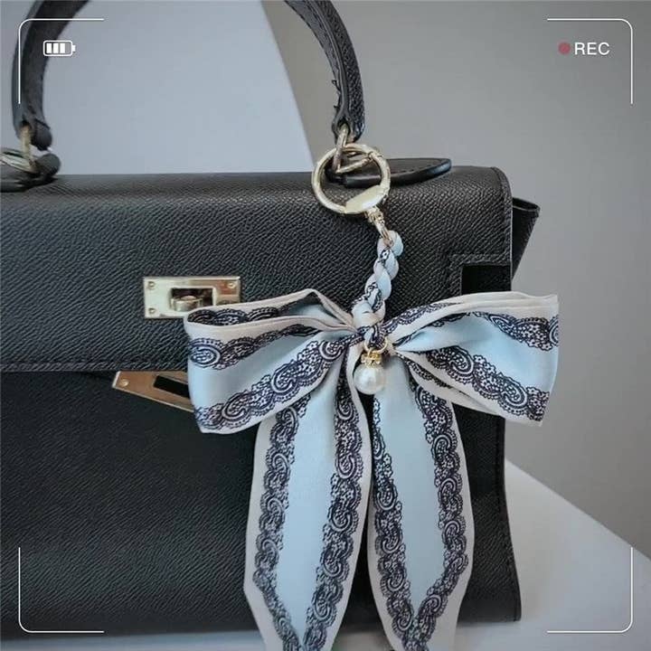 ShieldChic - Wholesale Keychain - Women's - Scarf Bow Keychain Pendant1