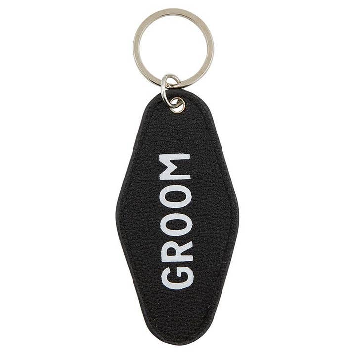 Angle - Wholesale Keychain - Unisex - Motel Key Tag - Groom