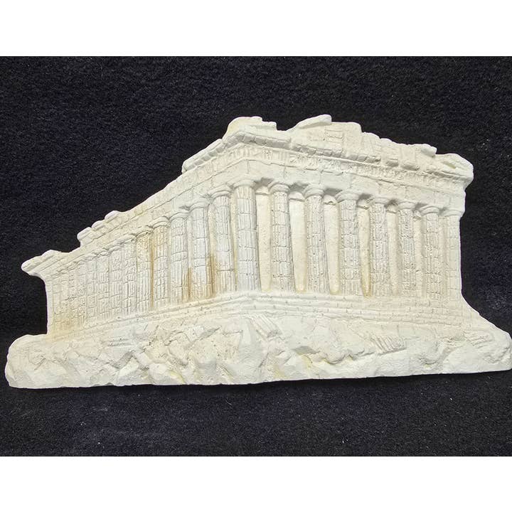 2 Greeks Inc - Wholesale Plaque - Parthenon Replicas Plaque - Handcrafted Greek Wall Art