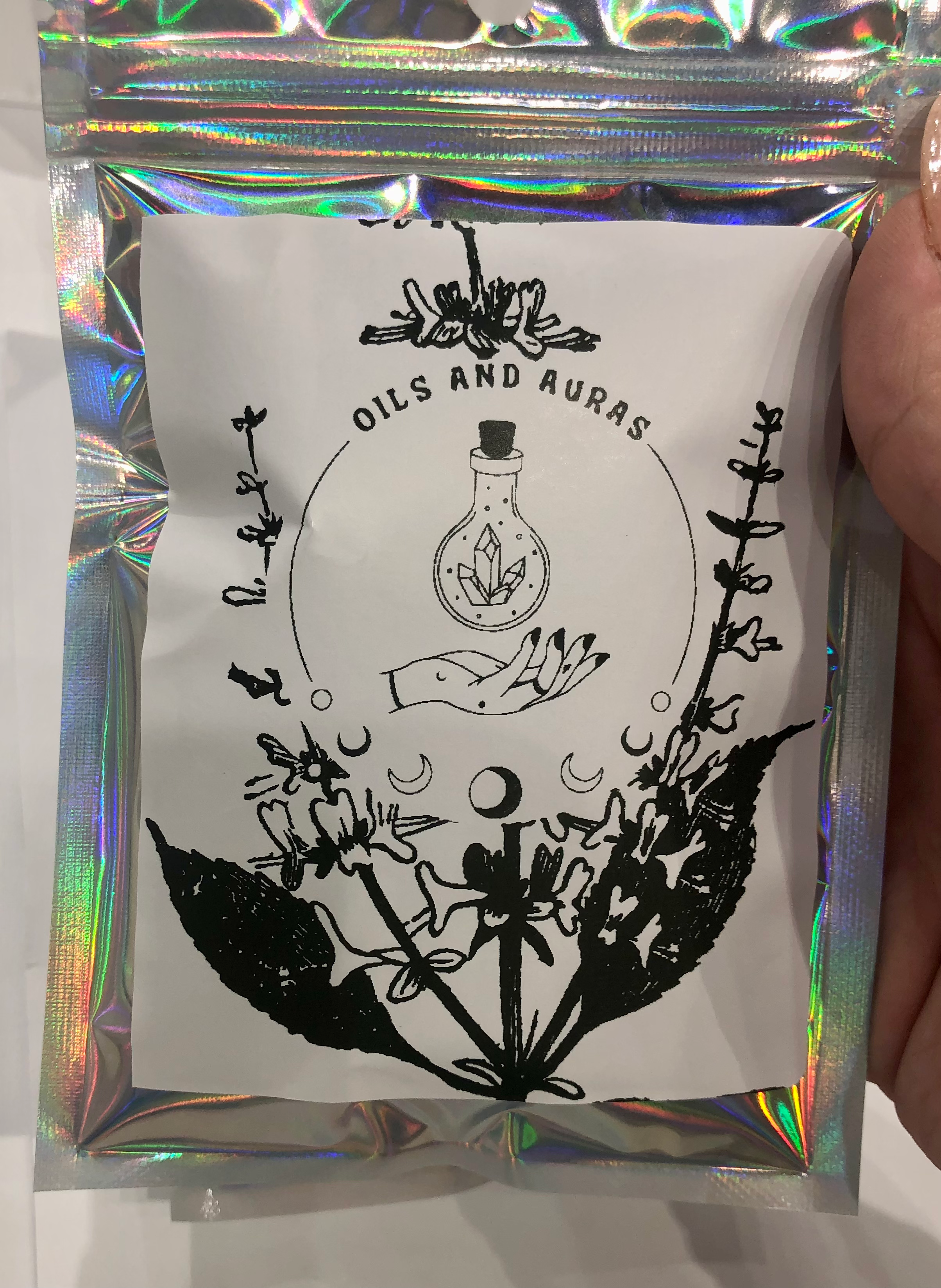 Oils and Auras - Wholesale Meditation Supplies - Red Clover Herb Pouch - Metaphysical Use 2