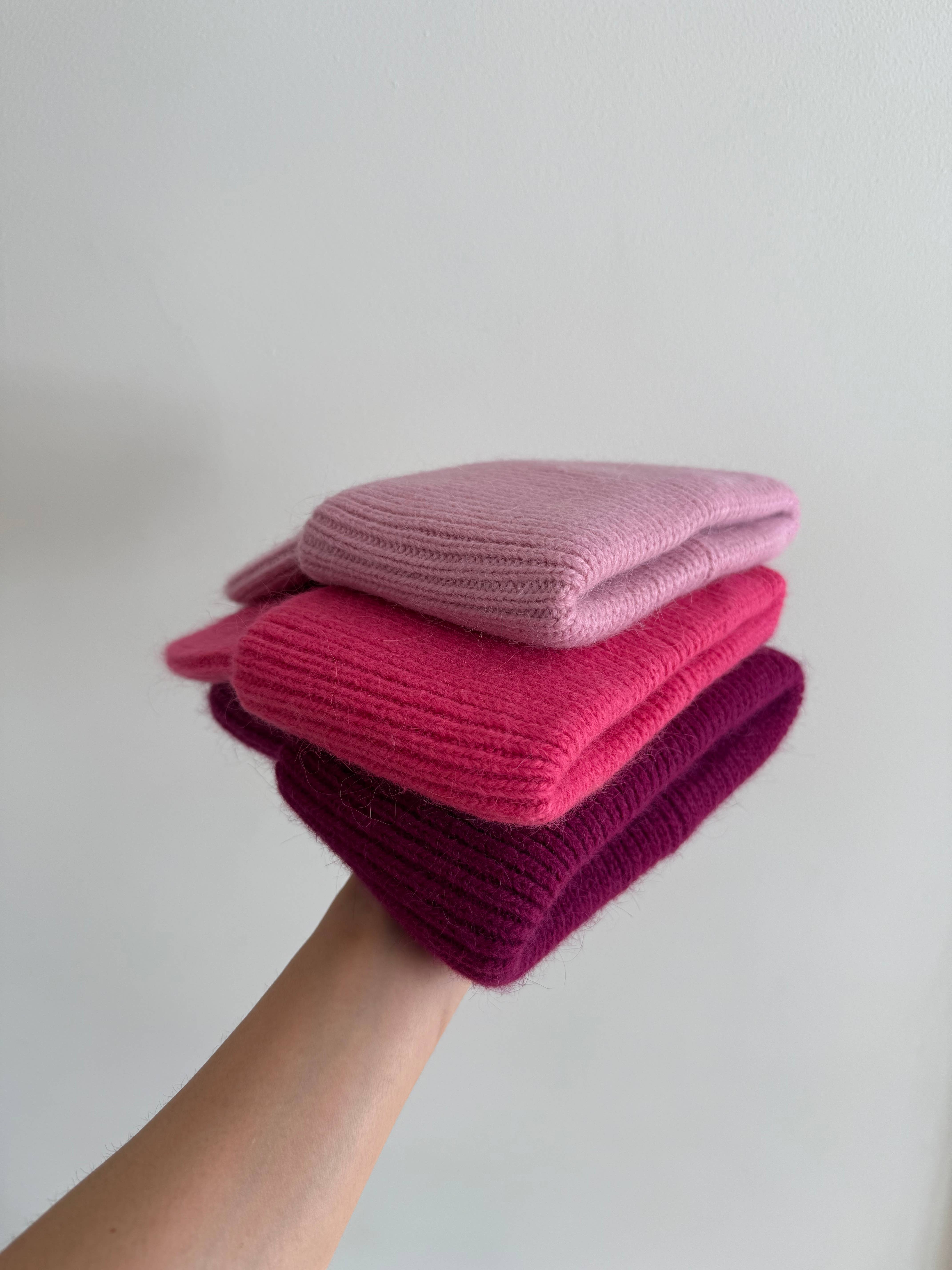 Billy Bamboo - Wholesale Beanie - Dames - Royal Angora wollen muts - crystal brights25