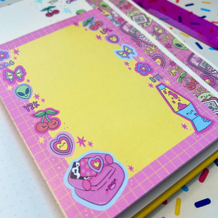 Kellylou – wholesale Notepad – Y2K Nostalgia Notepad2