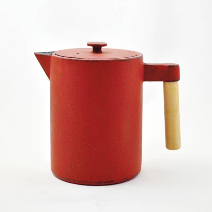 Kohi cast iron teapot, 1.2l chili for wholesale by Ja-Unendlich