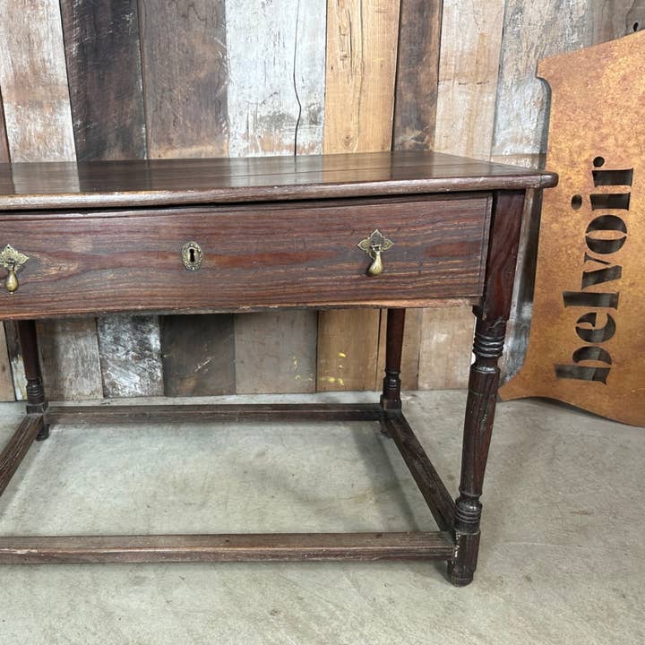 Antieke Franse dennenhouten zijhaltafel, ca. 1860. L104 voor wholesale door belvoir