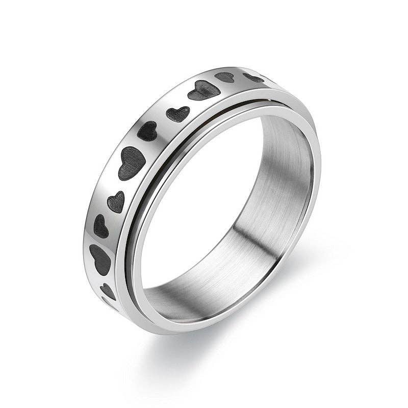 Tourtiwi – wholesale Band/stacked ring – Turning couple rings2