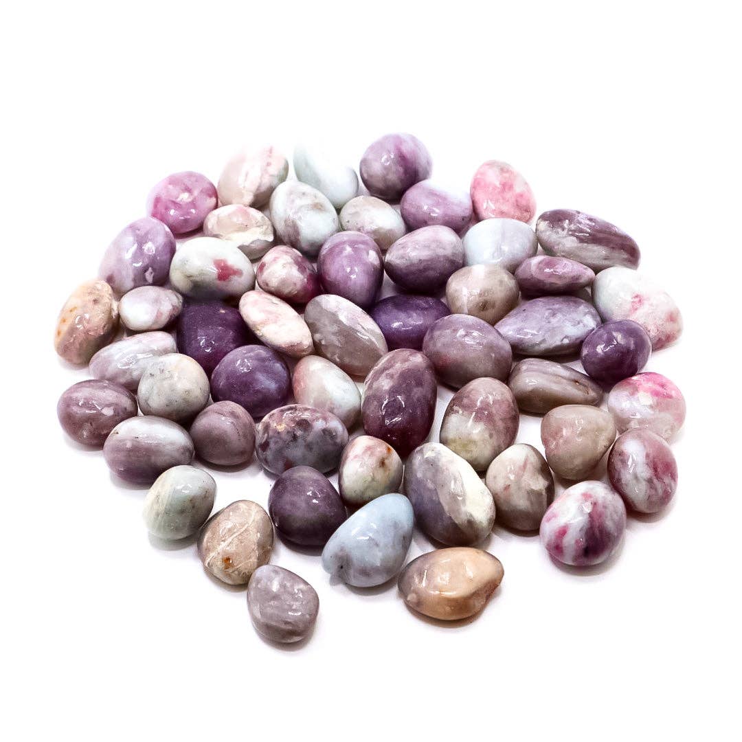 Portals and Palms LLC - Venta al por mayor Piedras/cristales espirituales - Piedra de cristal de turmalina rosa0