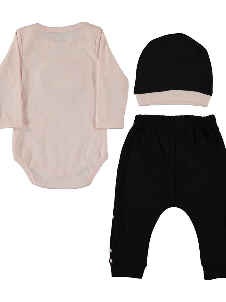 Dotty Lion Baby Girl Set for wholesale by Boom Bam