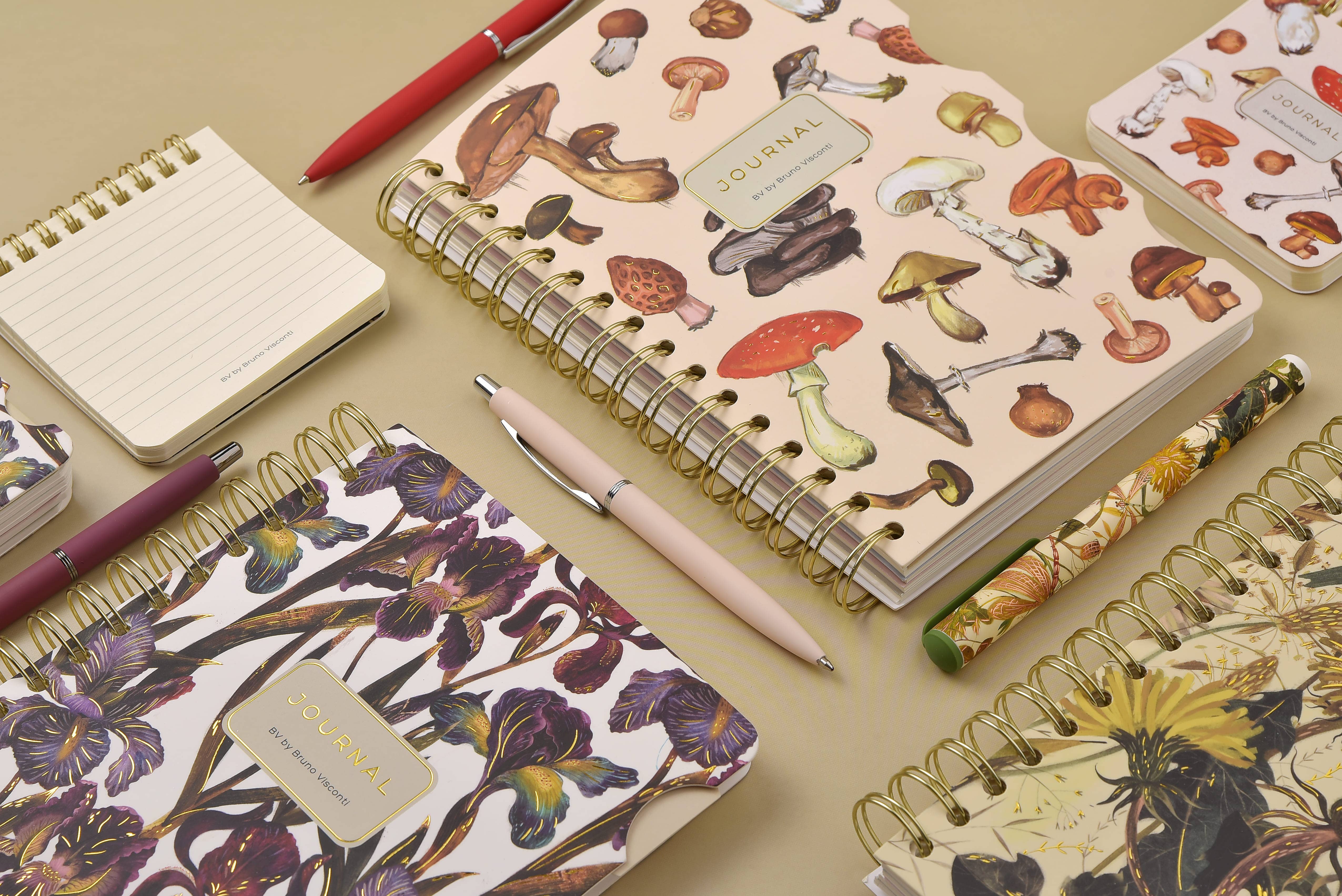 BV by Bruno Visconti - Wholesale Journal/Diary - Art Journal   - Irises8