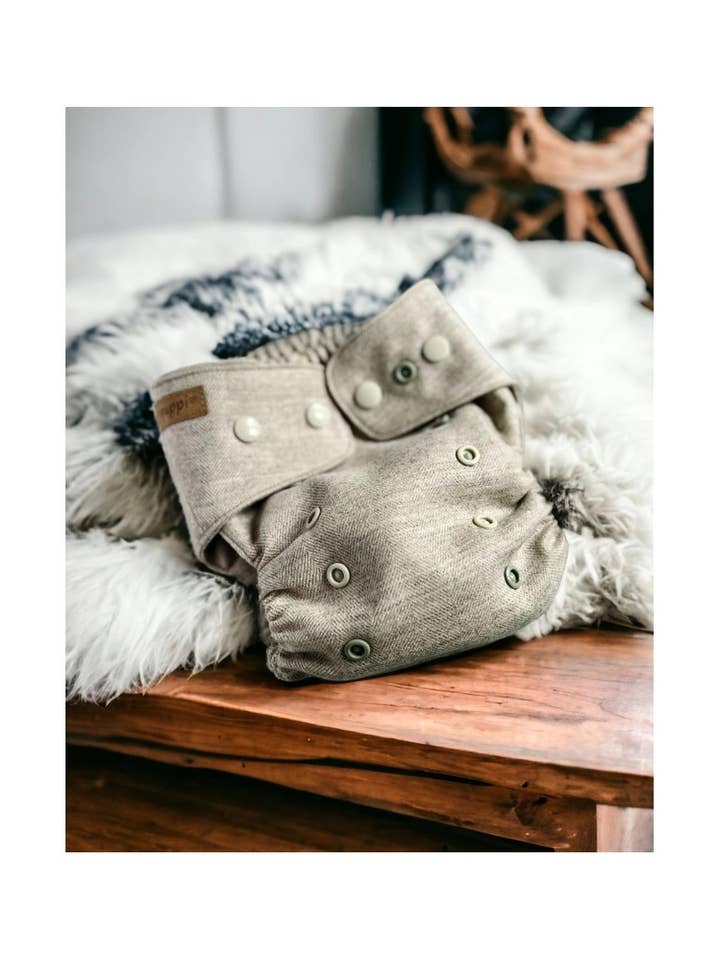 Housse en laine mérinos SIO « Nature Glow » pour la vente par Puppi