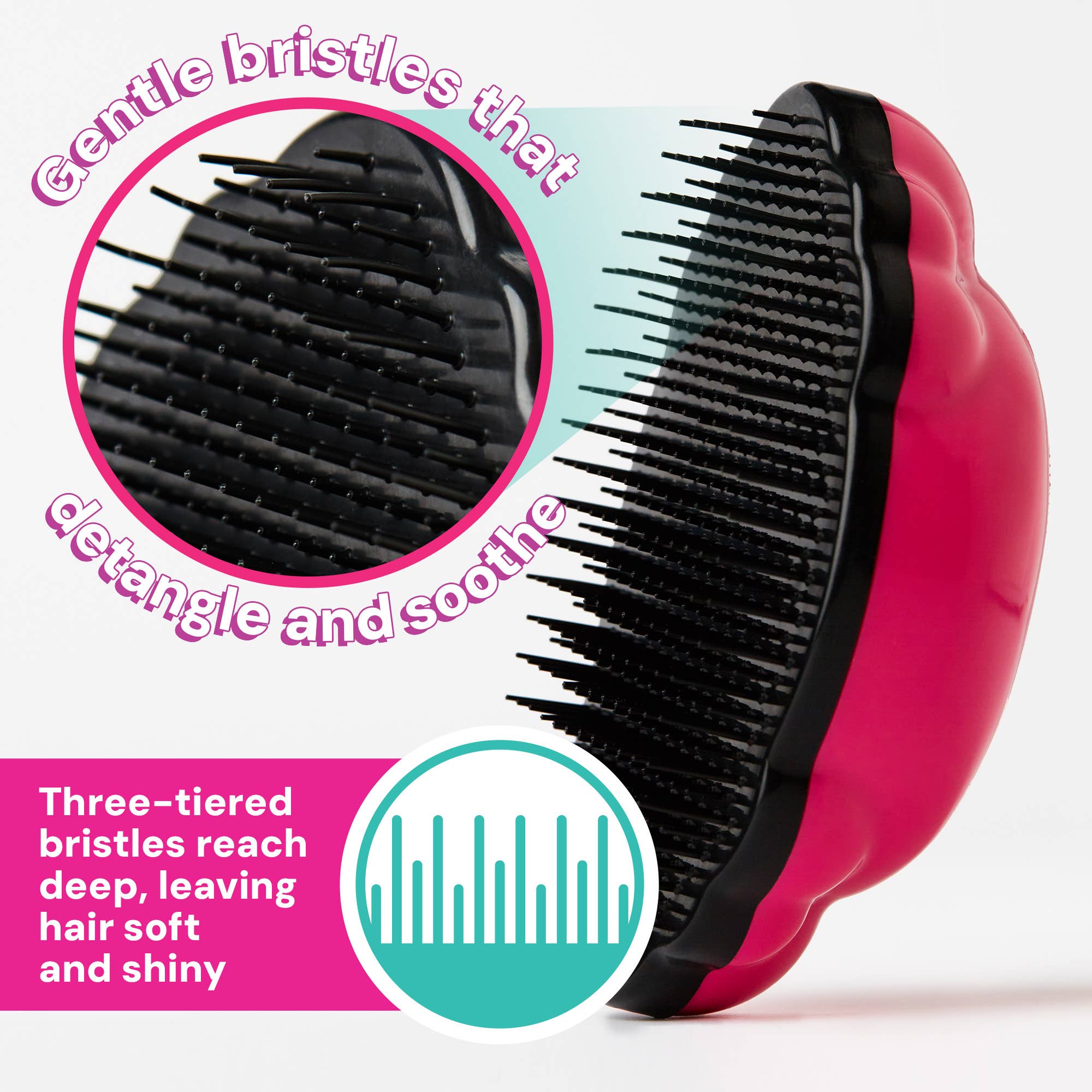Knot Genie - Wholesale Hair Brush/Comb - Kids & Baby - Knot Genie 9 Piece Teeny Genie Display4