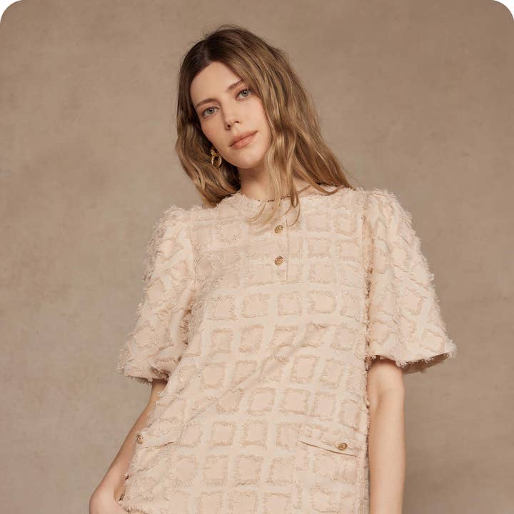 Fringe Plaid Pattern Mini Dress and other Purchase wholesale fringe studio. Free returns & net 60 terms on Faire trending on Faire.