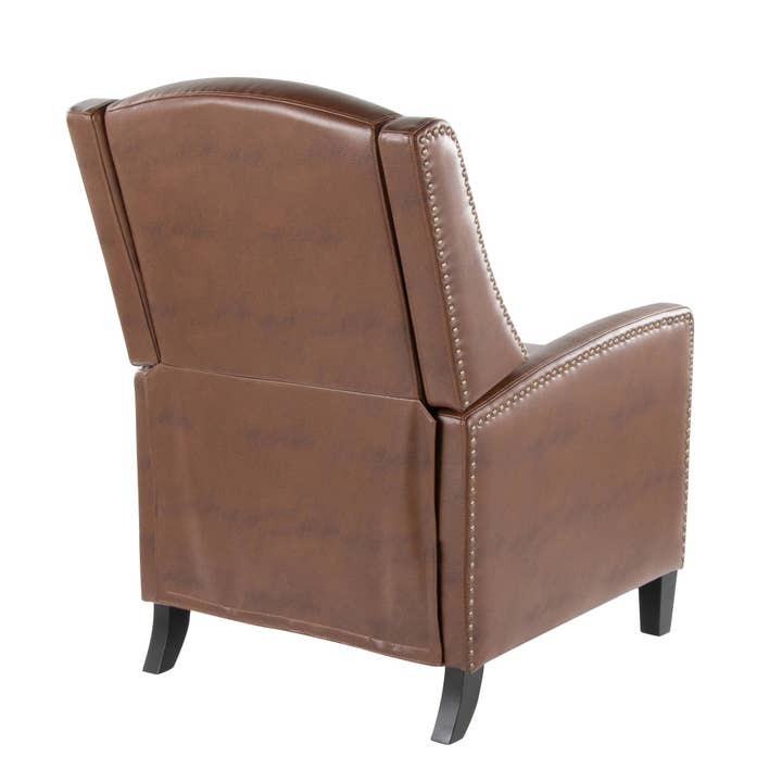 Stanley Recliner in Black Wood for wholesale on Faire2
