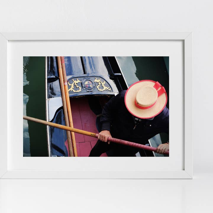 Venice Gondola Photography Print Italy Wall Art for wholesale by Mo & Paul Photography