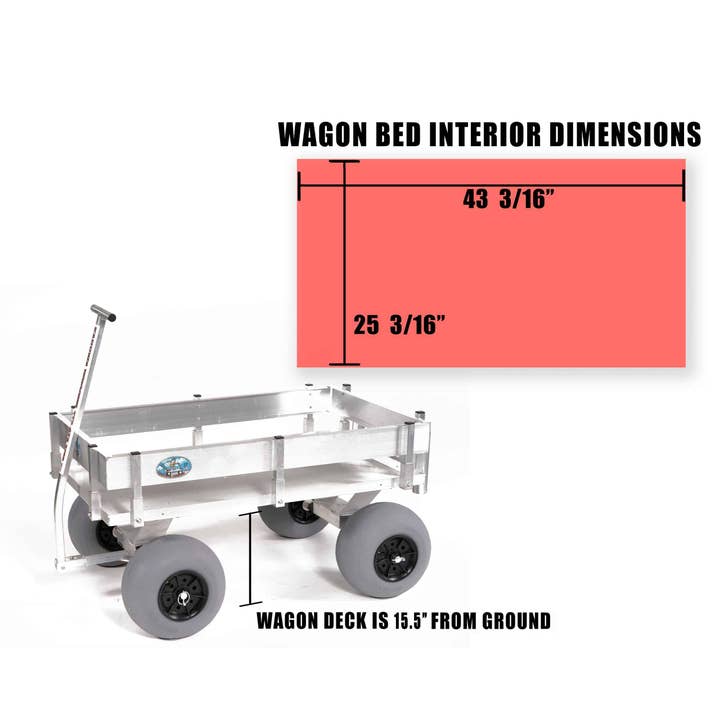 Alumacart, Inc./Kahuna Wagons – wholesale Beach accessories – Big Kahuna Beach Wagon