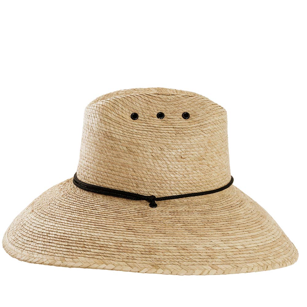 American Hat Makers - Wholesale Straw Hat - Unisex - Mexican Palm Lifeguard Sun Hat - Style Marlin9