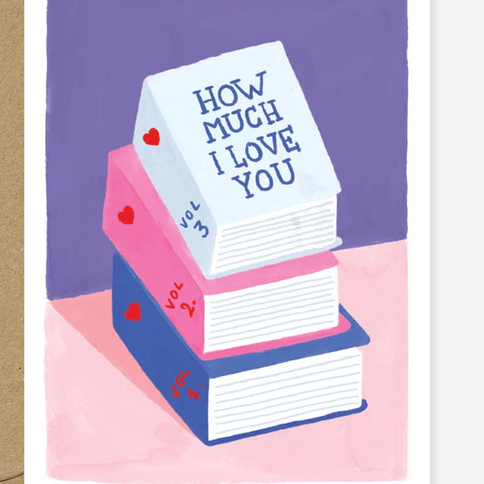 How Much I Love You - Greeting Card for wholesale by ALL THE WAYS TO SAY - USA