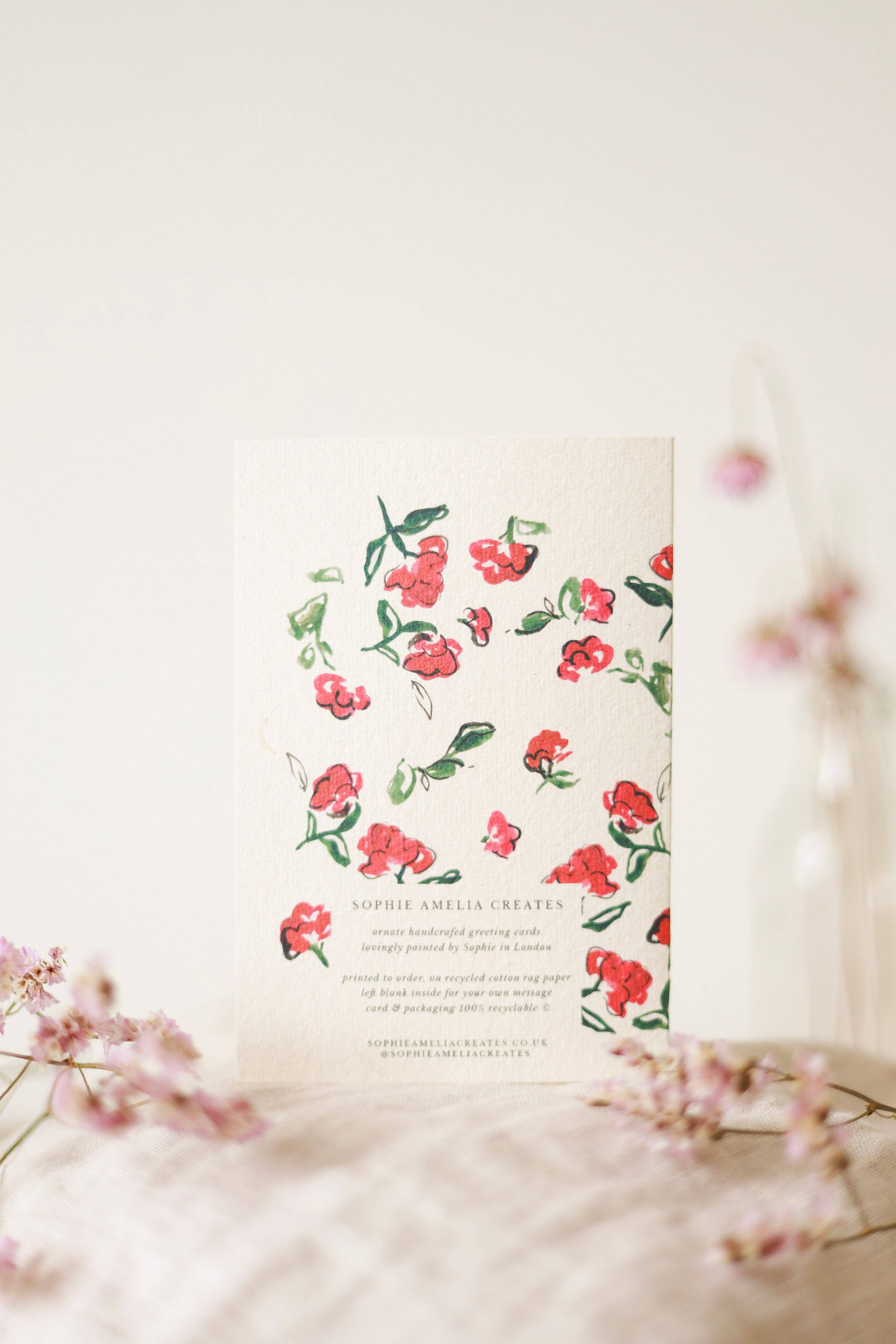 Sophie Amelia Creates - Vente Cartes d'anniversaire - Carte d'anniversaire Whippet1