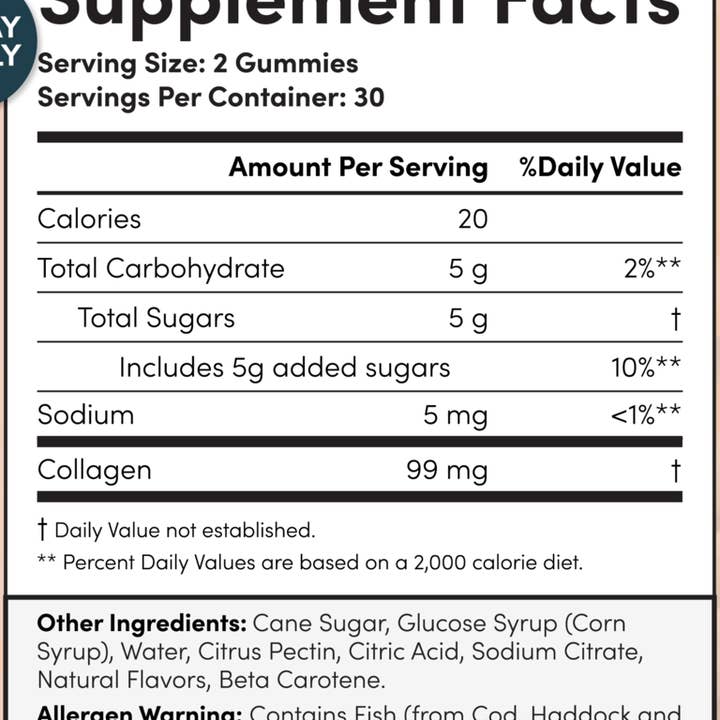 JellyBee - Wholesale Oral Supplement/Vitamin - Collagen Gummies