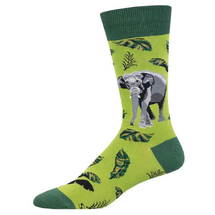 ELEPHANT D'ASIE 6p pour la vente par Socksmith Europe
