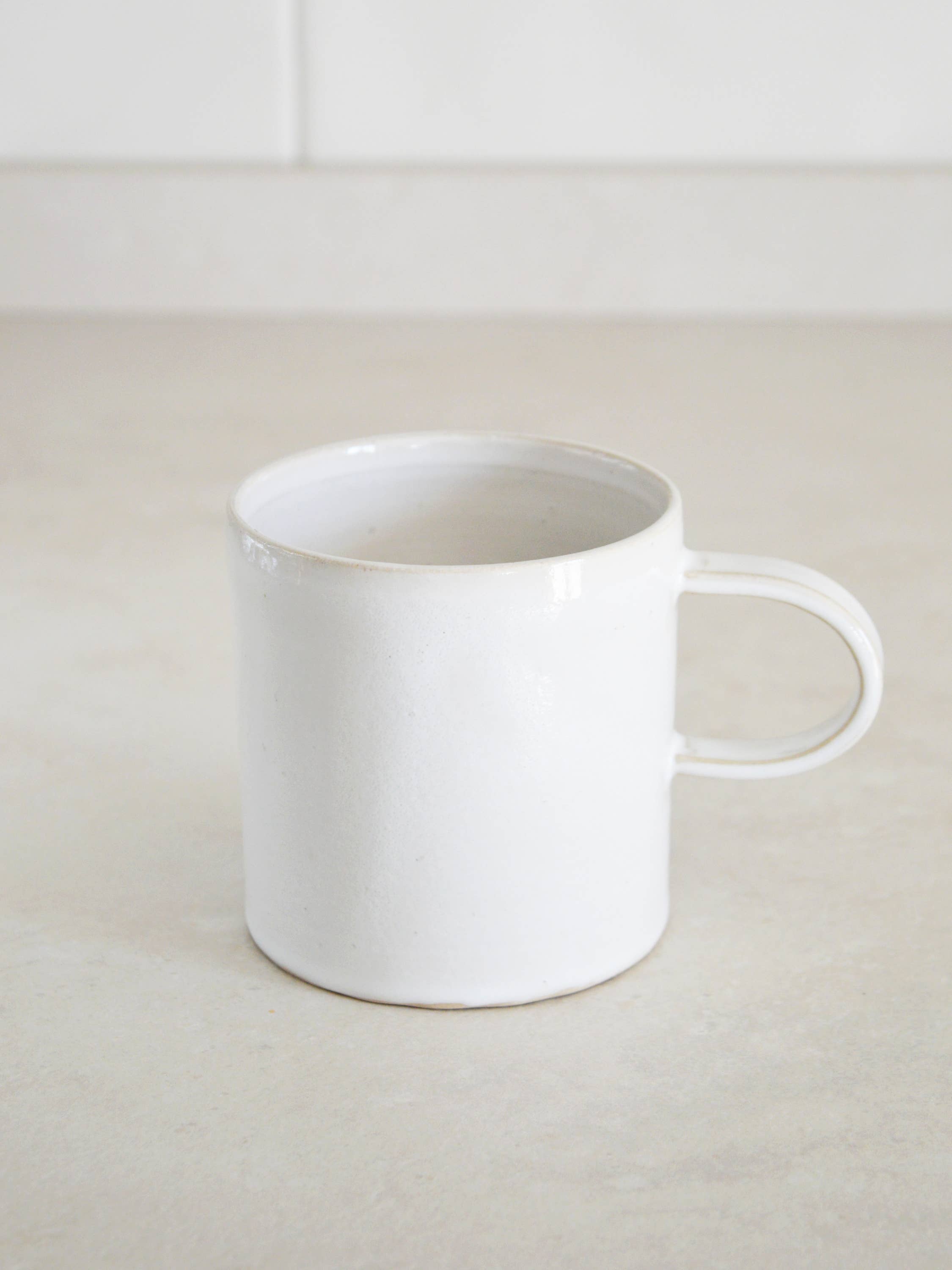 Karolina Bednorz Ceramics - Vendita all'ingrosso Tazza - Grande tazza in ceramica NUDE fatta a mano in Italia per colazione, caffè e tè2