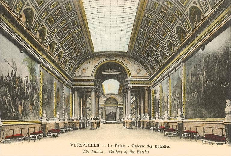 Found Image Press - Wholesale Magnet - Magnet WT-04 Interior, Versailles Palace, France0