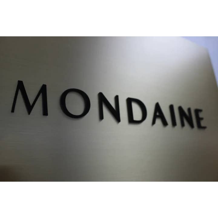 OtimSan - Wholesale Sign - Luxury Entrance Sign with Brass Embossed Letters – Office & Hotel Door Plaque5